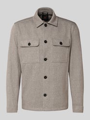 Overhemdjack met knoopsluiting, model 'Theo' van Zuitable Beige - 30