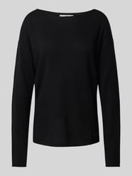 Gebreide pullover met boothals, model 'LIZ' van Brax - 13