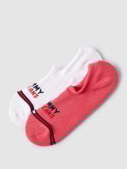 Sneakersokken met labeldetail in een set van 2 paar van Tommy Jeans Fuchsia - 28