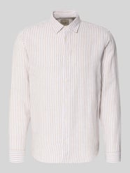 Koszula casualowa o kroju regular fit z mieszanki lnu i bawełny model 'CAIDEN' od ONLY & SONS - 13
