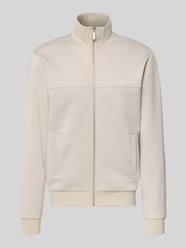 Sweatjack met logoprint model 'Ballier' van Les Deux Beige - 19
