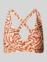 Bikinitop met knoopdetail, model 'NUNBA' van Barts Beige - 2