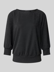 Sweatshirt mit 3/4-Arm von Betty Barclay Schwarz - 12