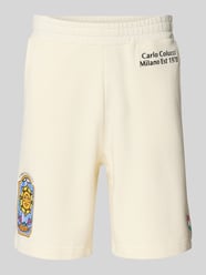 Sweatshorts mit Label-Print von Carlo Colucci - 39