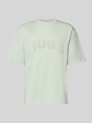 relaxed fit T-shirt van puur katoen model 'DINKEE' van HUGO - 36