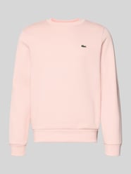 Classic Fit Sweatshirt aus Baumwoll-Mix von Lacoste Pink - 16