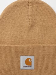 Beanie mit Label-Patch Modell 'ACRYLIC WATCH HAT' von Carhartt Work In Progress Beige - 48