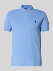Costum krój slim fit koszulka polo z mieszanka bawełny od Polo Ralph Lauren - 5
