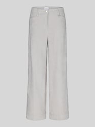 Wide Leg Cordhose mit Gürtelschlaufen Modell 'Palazzo' von MAC - 6