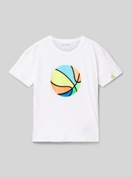 T-shirt met motiefprint van Blue Seven - 1