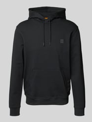 Bluza z kapturem i detalem z logo model ‘Wetalk’ od BOSS Orange - 21