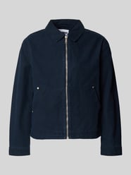 kurtka przejściowa o kroju regular fit w tkaninie stylizowanej na denim od REVIEW - 3