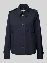 Jacke mit Umlegekragen von Tommy Hilfiger Blau - 11