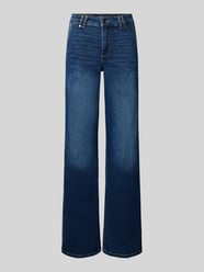 Flared Jeans im Used-Look mit Eingrifftaschen von Liu Jo White - 17
