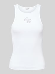 Tanktop mit Label-Detail von Guess Weiß - 16