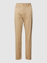 Slim fit chino met paspelzakken van s.Oliver RED LABEL - 36