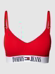 Schalen-BH mit elastischem Logo-Bund von Tommy Jeans Rot - 15
