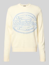 Strickpullover mit Logo und Rundhalsausschnitt von Dickies - 1