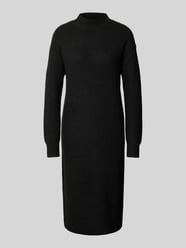 Strickkleid mit Turtleneck von Christian Berg Woman Schwarz - 11