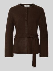 Cardigan mit Woll-Anteil und Bindegürtel von Gina Tricot - 17