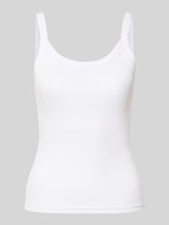 Tanktop aus Bio-Baumwoll-Mix mit Rippenstruktur von Gina Tricot - 43
