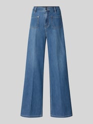 Regular Fit Wide Leg Jeans aus Lyocell-Baumwoll-Mix von s.Oliver BLACK LABEL - 35