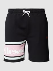 Shorts mit Label-Details Modell 'MOLINI' von Ellesse Schwarz - 17