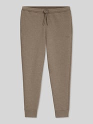 Sweathose mit Kordelzug von BOSS Green Beige - 26