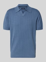 Regular Fit Poloshirt mit Strukturmuster von Christian Berg Men - 5