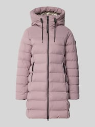 Gewatteerde lange jas met capuchon, model 'NEPTAR' van khujo - 28