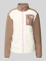 Fleejack met opstaande kraag en labelstitching, model 'Yumiori' van The North Face - 36