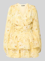 Minikleid aus Viskose-Mix mit Rüschenbesatz von Gina Tricot - 12