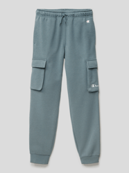 Sweatpants mit Label-Print von CHAMPION Grau / Schwarz - 11