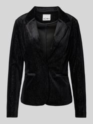 Blazer mit Paspeltaschen Modell 'KATE GLAMOUR' von ICHI Schwarz - 25