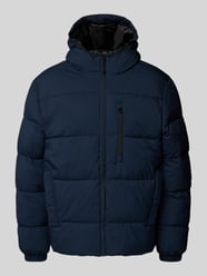 Gewatteerd regular fit jack met capuchon van Tom Tailor Denim - 18