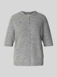 Strickjacke aus Woll-Mix mit 1/2-Arm Modell 'Saanoura' von Samsøe Samsøe - 39