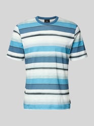 T-Shirt im Allover-Look mit Rundhalsausschnitt von Paul Smith - 2