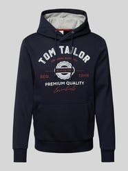 Regular Fit Hoodie aus Baumwoll-Mix mit Logo Print von Tom Tailor - 5