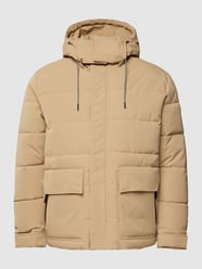 Jacke mit verstellbarem Ärmelriegel von Esprit Beige - 33