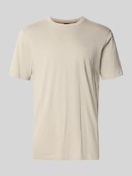 Regular Fit T-Shirt aus strukturierter Baumwolle Modell 'TEGOOD' von BOSS Orange Beige - 17