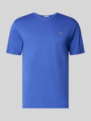 Regular Fit T-shirt met logo-stiksel van GANT - 11