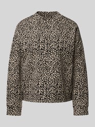 Sweter z dzianiny ze stójką od Milano Italy - 34