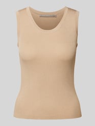 Tanktop in Ripp-Optik von (The Mercer) N.Y. Beige - 27