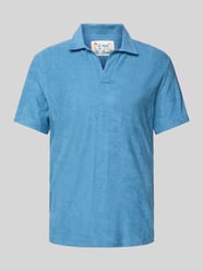 Koszulka polo o kroju slim fit z dekoltem w serek model ‘JEREMY - TERRY’ od MC2 Saint Barth - 9