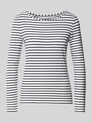 Longsleeve im Allover-Look mit Rundhalsausschnitt von Oui - 17