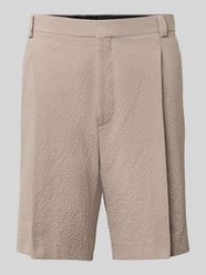 Szorty chino o kroju wide fit z mieszanki bawełny od HUGO - 9