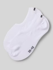Sokken met labelstitching, model 'Invisible' in een set van 2 paar van Snocks - 1