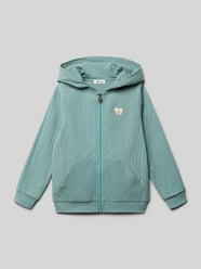 Bluza rozpinana z naszywką z logo od Steiff - 2