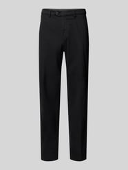 Regular fit stoffen broek met persplooien, model 'Peaker' van Hiltl - 21