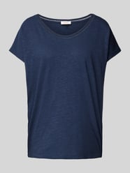 T-Shirt mit Rundhalsausschnitt von s.Oliver RED LABEL Blau - 24